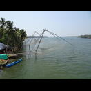Chinesische Fischernetze